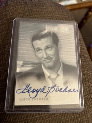 1999 The Twilight Zone Premiere Edition A-4 Lloyd Bochner Michael Autograph Card - Image 1 of 3