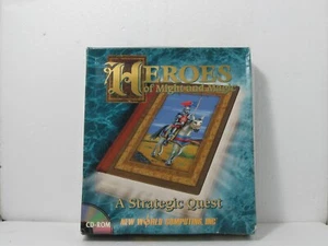 PC Big Box - Heroes of Might and Magic - 1995 New World Computing - CD - Picture 1 of 24