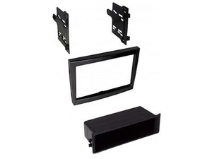 1 DIN (ISO) and Double 2 DIN Porsche 911 Boxter Cayman 2005-2011 BLACK MASK - Picture 1 of 1