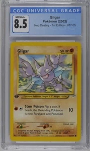CGC 8.5 NM-MT+ 2002 Pokemon Neo Destiny #67 Gligar 1st Edition - Picture 1 of 2