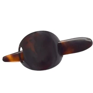 Parcelona Francés Clásico 3" Celuloide Deslizador Cabello Cubierta Panel Clip con Palo - Imagen 1 de 16
