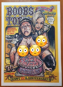 Rockin Jelly Bean Boobs Topics 22th Bachelor Girl POSTER "Promotional Use Only" - Picture 1 of 15
