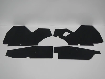 Buick Riviera 1966 1967 maletero cartón forro tablero negro 66 67 4 piezas Foto 1 de 4