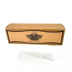 Vintage Harley Davidson Black Backgammon Genuine Leather RARE Never Used - Picture 1 of 7