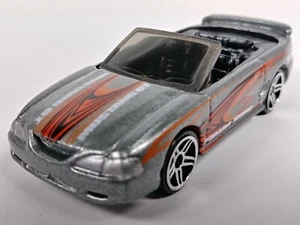 1996 Ford Mustang GT Hot Wheels 2004 Final Run #97 3/12 Gray PR5 Rims 1:64 Loose - Picture 1 of 8