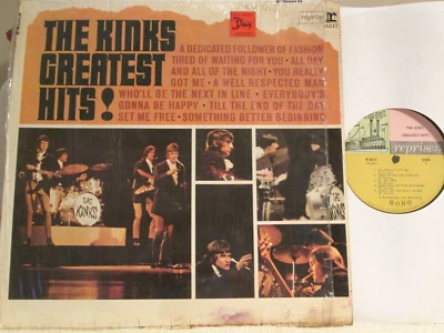 THE KINKS GREATEST HITS ORIG 1966 MONO TRI-COLOR BRIT-POP-PSYCH SHRINK! EX!! Foto 1 de 4