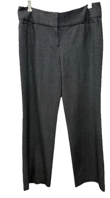 Женские парадные брюки VIVIENNE TAM размер 12 серые саржевые офисные брюки на заказ - Изображение 1 из 4