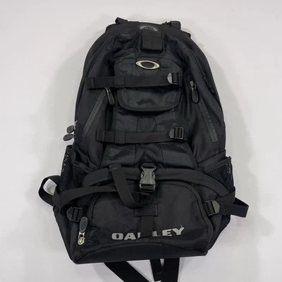Mochila Oakley vintage piloto de fábrica bolsa preta Y2K  - Imagem 1 de 4