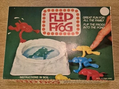 VINTAGE FLIP FROG GAME - Image 1 of 4