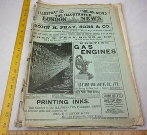 Arundel Castle American Exhibition 1887 Illustrated London News magazine V1. #1 - Picture 1 of 14