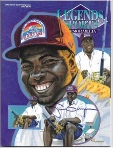 Tony Gwynn AUTOGRAPHED 92 LEGENDS SPORTS MEMORABILIA MAGAZINE Padres SIGNED COA - Picture 1 of 3
