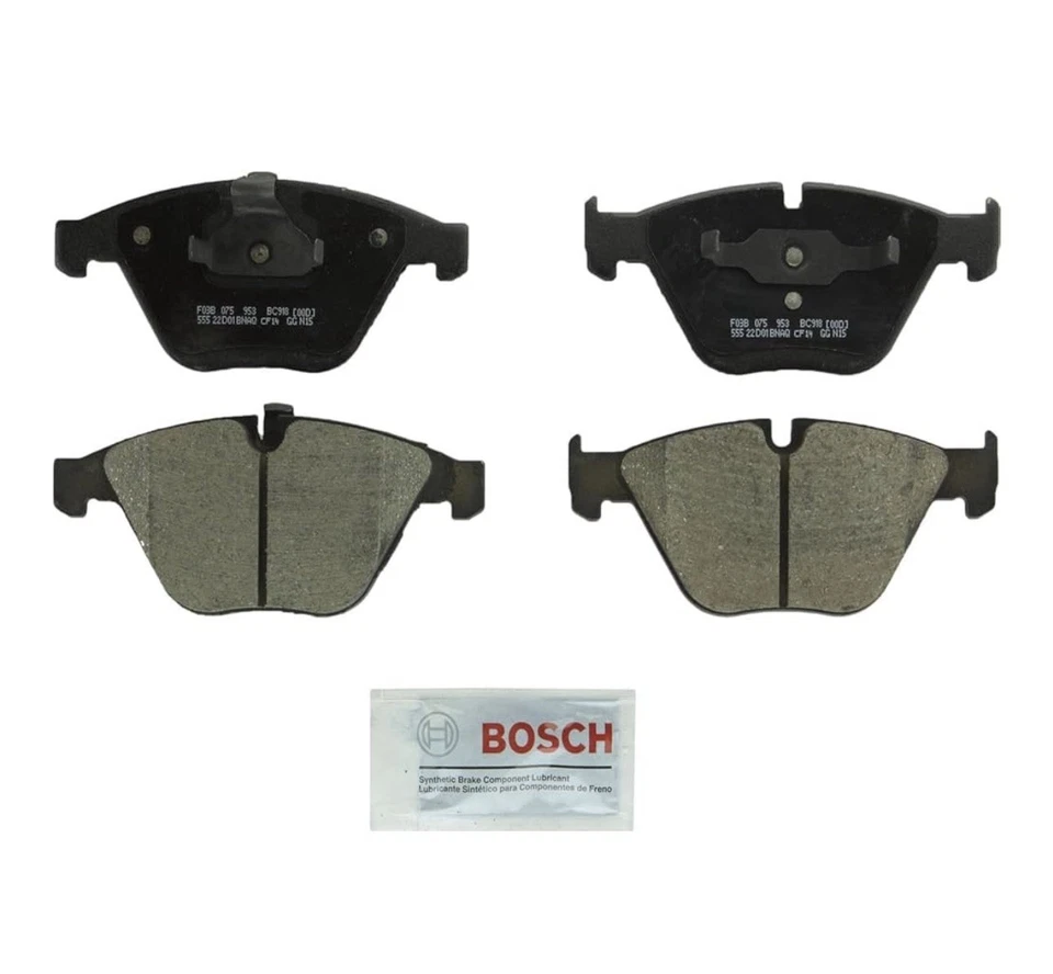 Bosch BC918 Bosch QuietCast Brake Pads For Select 02-16 BMW Models - Image 1 of 2