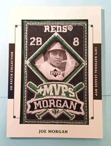2003 Upper Deck Patch Collection MVPs Patch Joe Morgan #MVP-21 Patch HOF - Picture 1 of 2