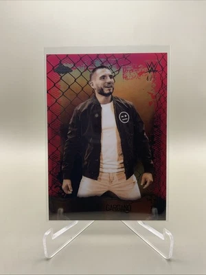 2025 Topps Chrome x Cactus Jack WWE - Red /5 AstroKnights AOK-14 Johnny Gargano - Image 1 of 2