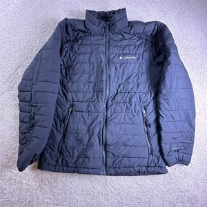 Chaqueta acolchada Columbia para mujer talla M abrigo ligero negro - Imagen 1 de 9