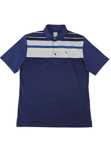 Callaway Opti-Dri Herren Performance Golf Poloshirt blau leicht Größe Small  - Bild 1 von 18