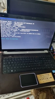 &0857NN-PC Portatile HP Pavilion DV7 Intel i5 - Immagine 1 di 3