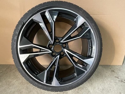 ~Gebraucht Audi Sport 20 Zoll Alukomplettrad 8W0601025EQ mit Bordsteinschäden~  - Bild 1 von 4