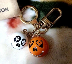 Louis Vuitton Porte-Clés Jacques & Lucy Bag charm Keychain Halloween Limited - Picture 1 of 24