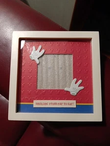 Hallmark Disney Smiling From Ear To Ear for 3"x3" Photo Frame 6-5/8" Square - Picture 1 of 3