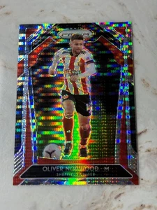 OLIVER NORWOOD - 2020-21 PANINI PRIZM UEFA SOCCER SILVER PULSAR INSERT CARD - Picture 1 of 2