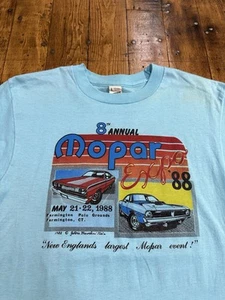 Camicia vintage Mopar Expo 1988 taglia L adatta a Jeep Dodge più piccola - Foto 1 di 9