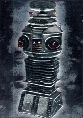 LOST IN SPACE CLASSIC SERIES  R1 ROBOT  CARD  ROBOMETALIC CARD R1 BY INKWORKS - Image 1 of 2