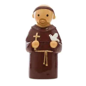 Figura 3" San Francisco de Asís Pequeñas Gotas de Agua ¡Nuevo Católico! - Imagen 1 de 1