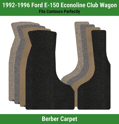Alfombrillas de primera fila Lloyd Berber para Ford E-150 Econoline Club Wagon 92-96  Foto 1 de 4