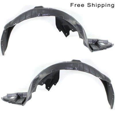 Juego de 2 revestimientos de guardabarros delanteros derecho y derecho contra salpicaduras para Subaru Tribeca Foto 1 de 3