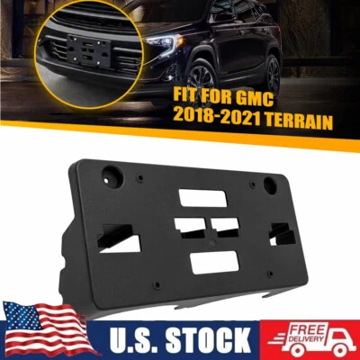 Soporte de montaje de marco de matrícula delantero para GMC Terrain 2018-2021 Foto 1 de 4