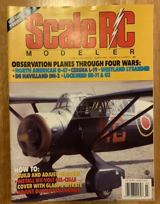Scale RC Modeler Magazine - March 1993 Radio Controlled Airplanes - Image 1 of 3