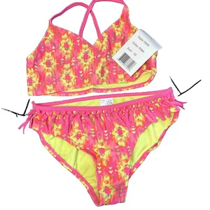 Freestyle Girls 2 Piece Swim Set, Pink, 10 - Picture 1 of 2