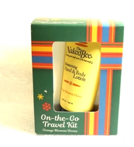 The Naked Bee Orange Blossom Honey On-the-Go Travel Kit Lotion Shampoo Cond Wash - Picture 1 of 6
