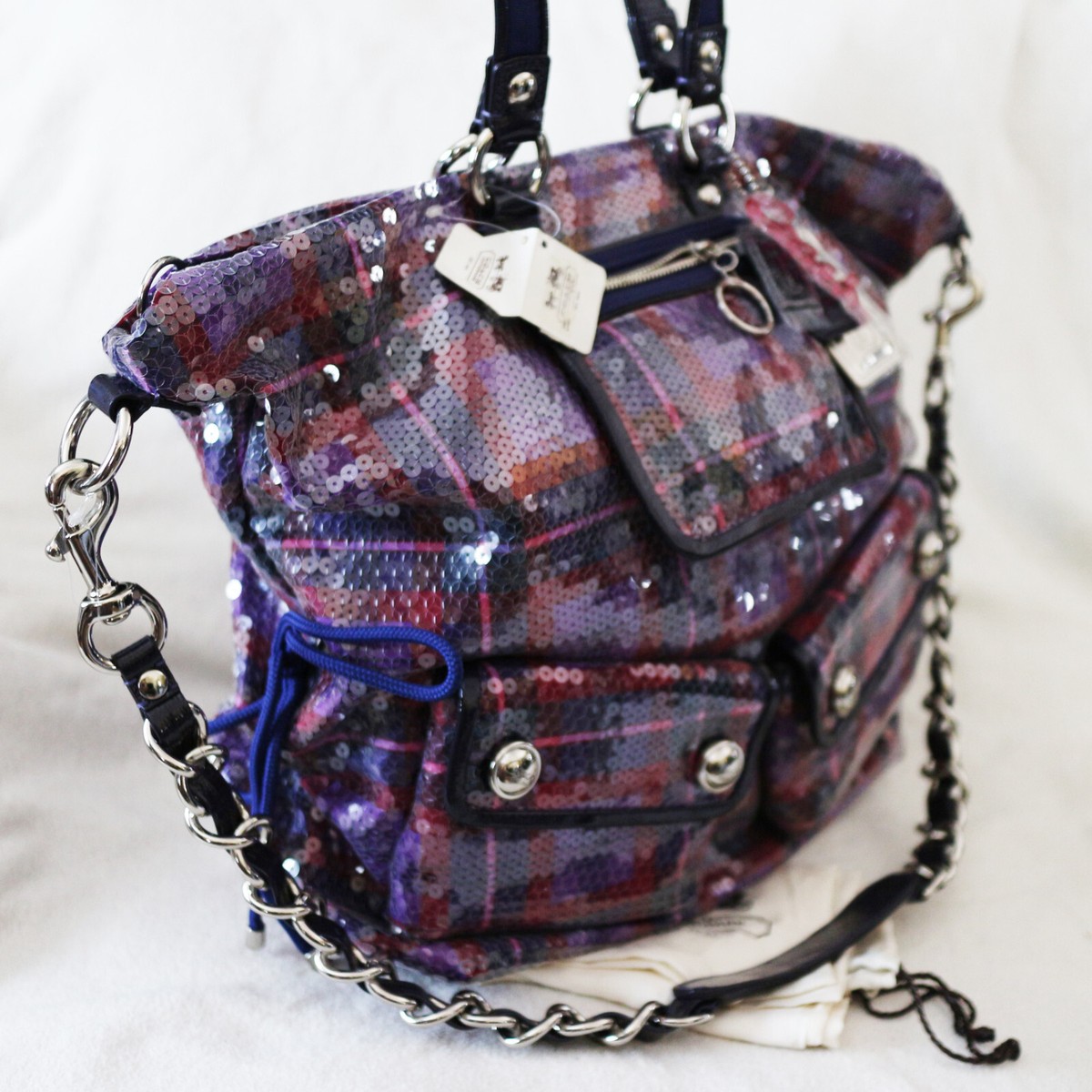 Coach Poppy Sequin Extra Large Bags & Handbags for Women for