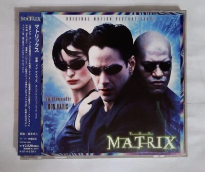 Don Davis – The Matrix (Original Motion Picture Score) CPC8-1056 JAPAN CD OBI Foto 1 de 3