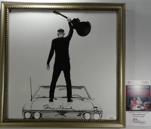 SIGNED BRIAN ADAMS AUTOGRAPHED FRAMED LP POSTER FLAT CERTIFIED JSA COA # AB85038 - Picture 1 of 3