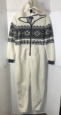 Pijama de salón de una pieza American Eagles mediano Sherpa Foto 1 de 4