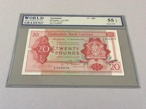Scotland 20 Pounds P-200 1967 WBG 55 TOP - Picture 1 of 4
