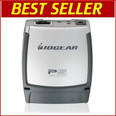 1-Port USB 2.0 Print Server for Networked Printer Sharing – Compact Design - Image 1 of 4