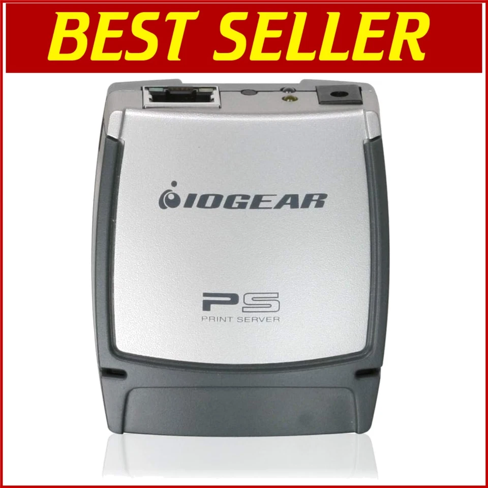 1-Port USB 2.0 Print Server for Networked Printer Sharing – Compact Design - Image 1 of 4