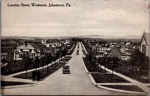 Postcard Westmont, Johnstown Pa. Luzerne Street Town View - Picture 1 of 2