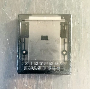 "Official" Genuine Nintendo Game Cube Memory Card 59 Clear Black DOL-008 - Picture 1 of 22