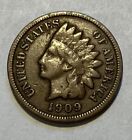 1909 Indian Head U.S. One Cent Penny