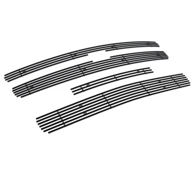 适用于 2007 - 2013 雪佛兰 Silverado 1500 黑色钢坯格栅烧烤插入组合 — 第 1/4 张图片