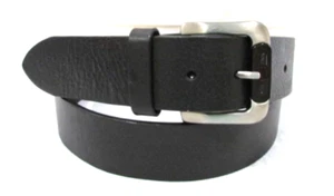 Men's 42" Black Dress Belt - Picture 1 of 6