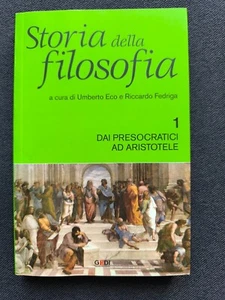Umberto Eco - Geschichte der Philosophie 1 Von den Präsokraten bis Aristoteles. GEDI 2018 - Bild 1 von 2