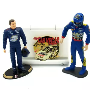 Rusty Wallace Nascar Figures 1998 2003 and Viva Las Vegas Elvis Pin - Picture 1 of 17