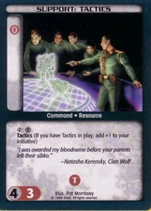 1x Supporto: Tattiche (C) Edizione Commander Non Classificata - Battletech - Foto 1 di 1