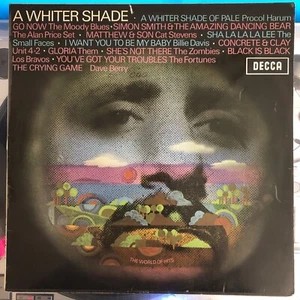 A Whiter Shade, The World Of Hits, Vinyl Lp, Decca 1969, Classic Comp. VG/VG - Picture 1 of 7